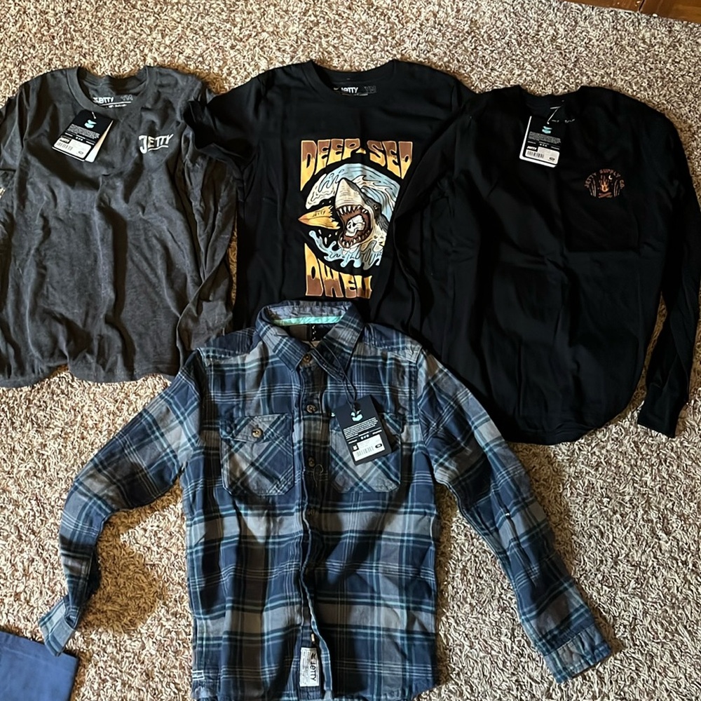 Jetty Surf Company Shirts and Flannel